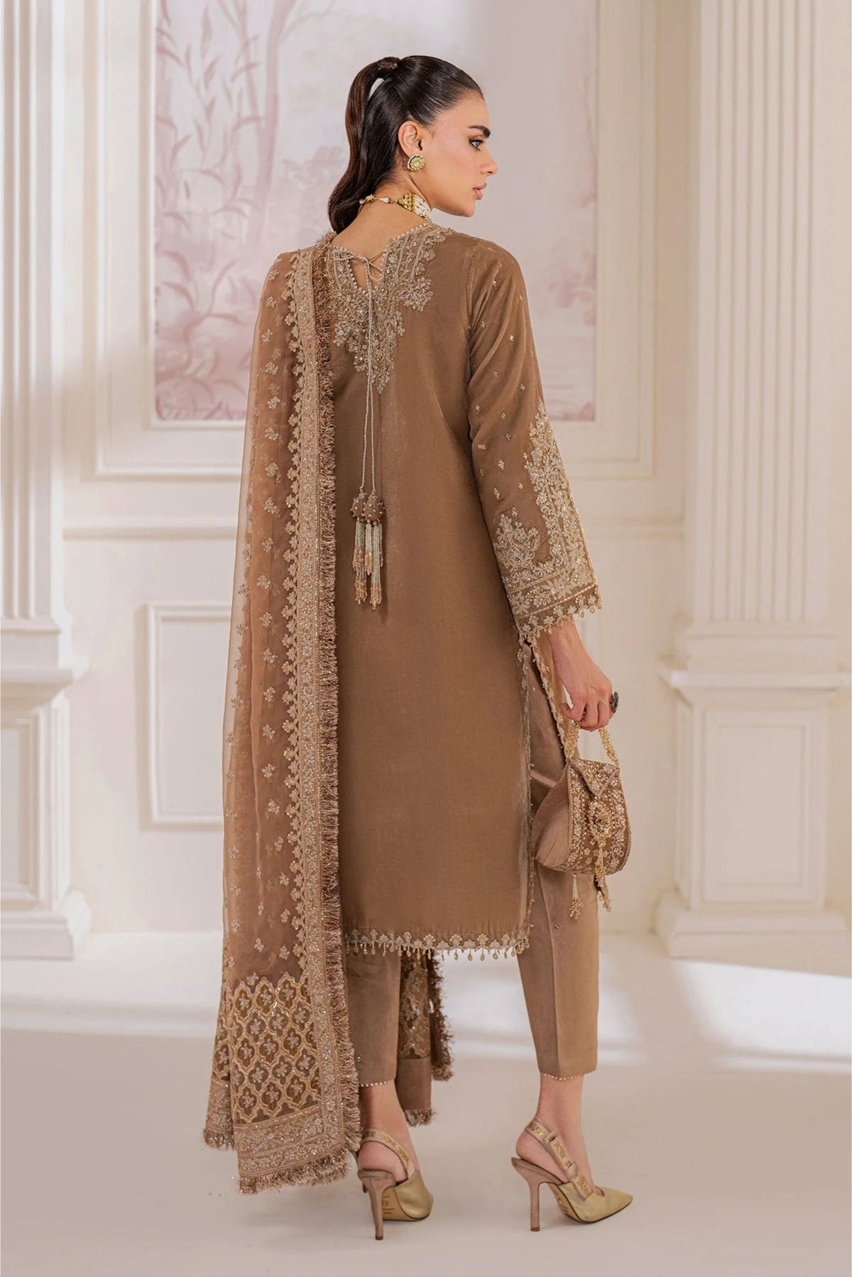  Pakistani Velvet Party Wear Suits Online