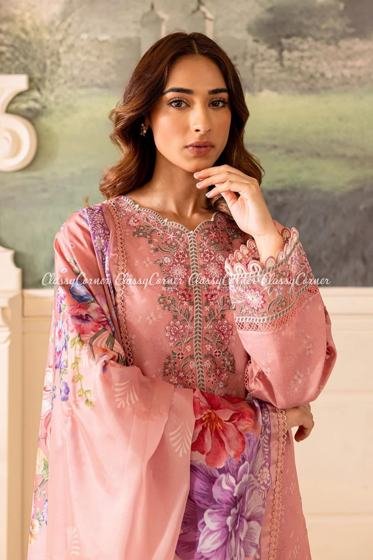 pakistani lawn suits for women