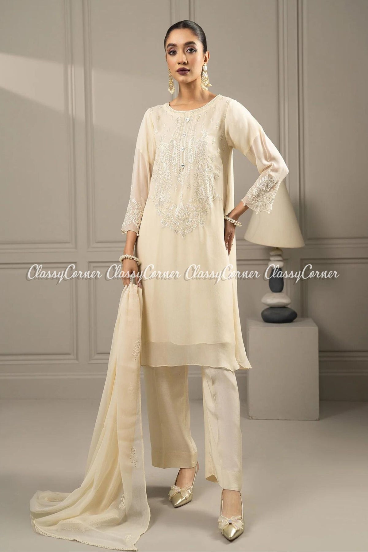 formal dress for pakistani wedding 