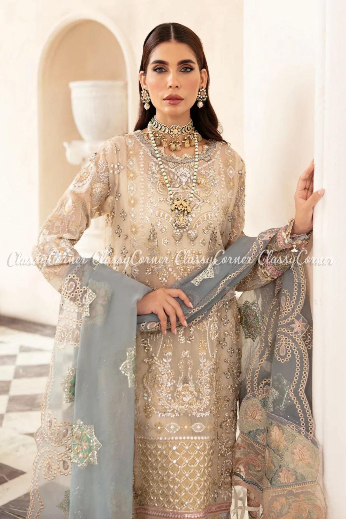 pakistani wedding party outfits