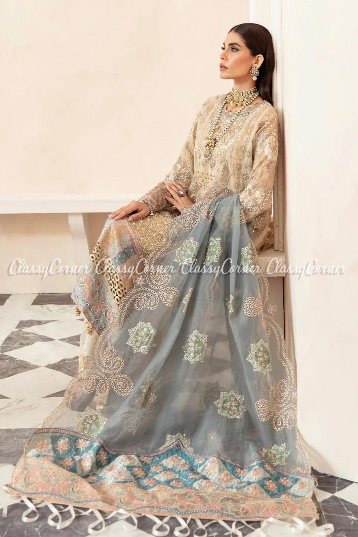 pakistani wedding party outfits