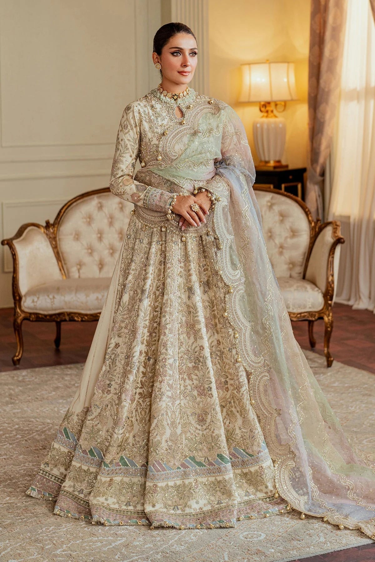 Traditional Pakistani Wedding Attire