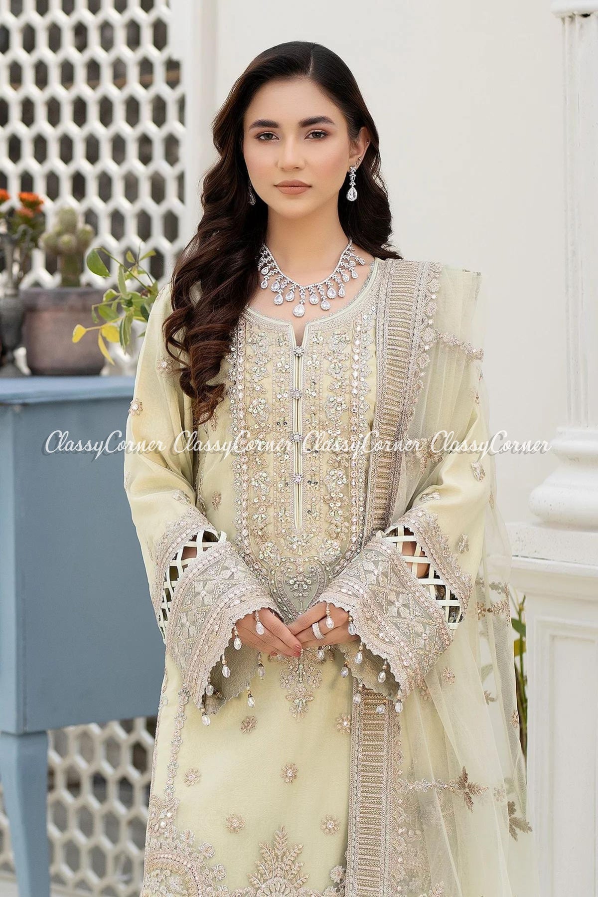 Pakistani wedding ensembles for females