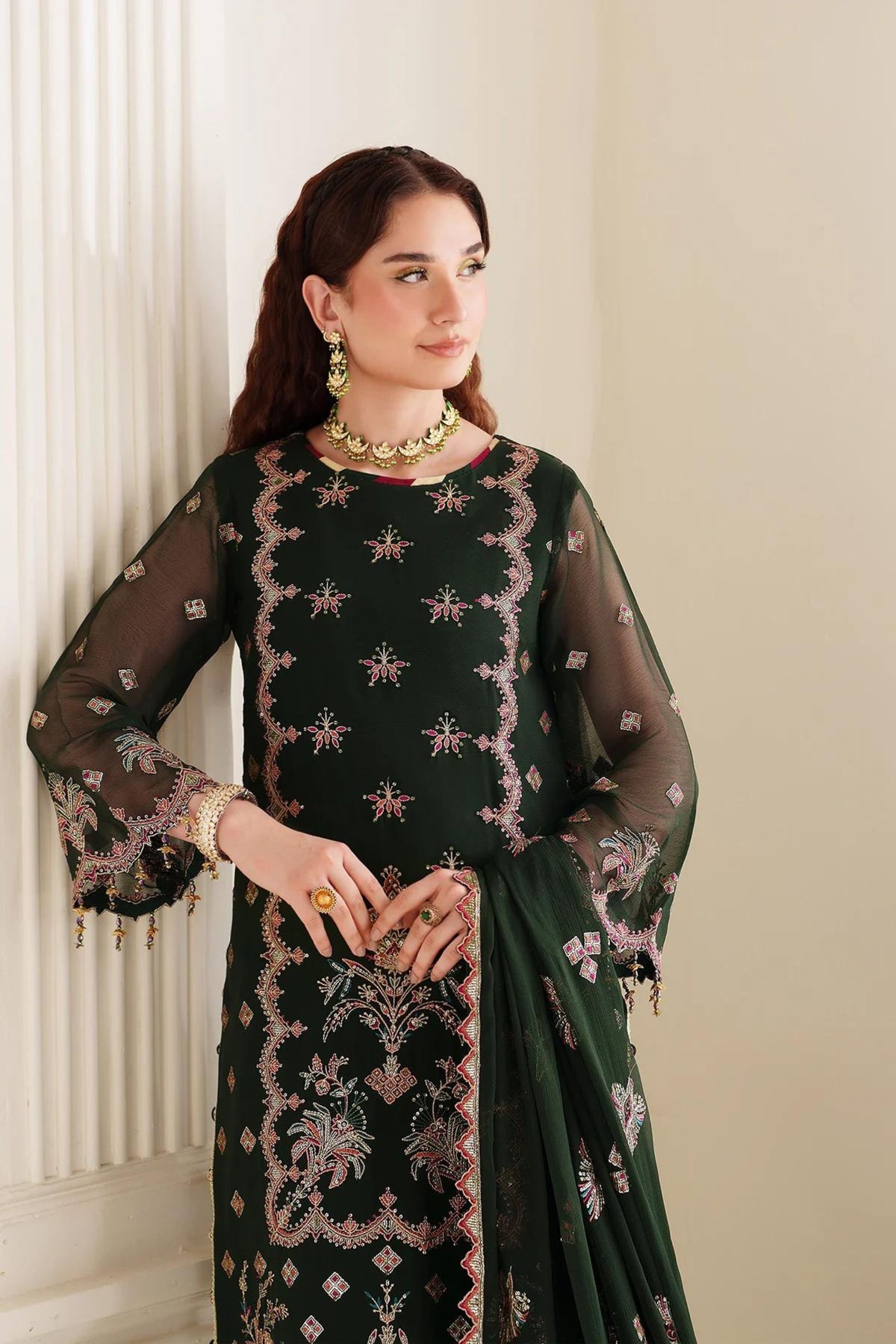 Pakistani Mehndi Night Outfit