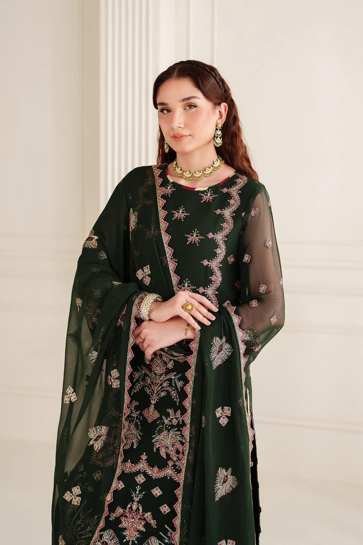 Pakistani Mehndi Night Outfit