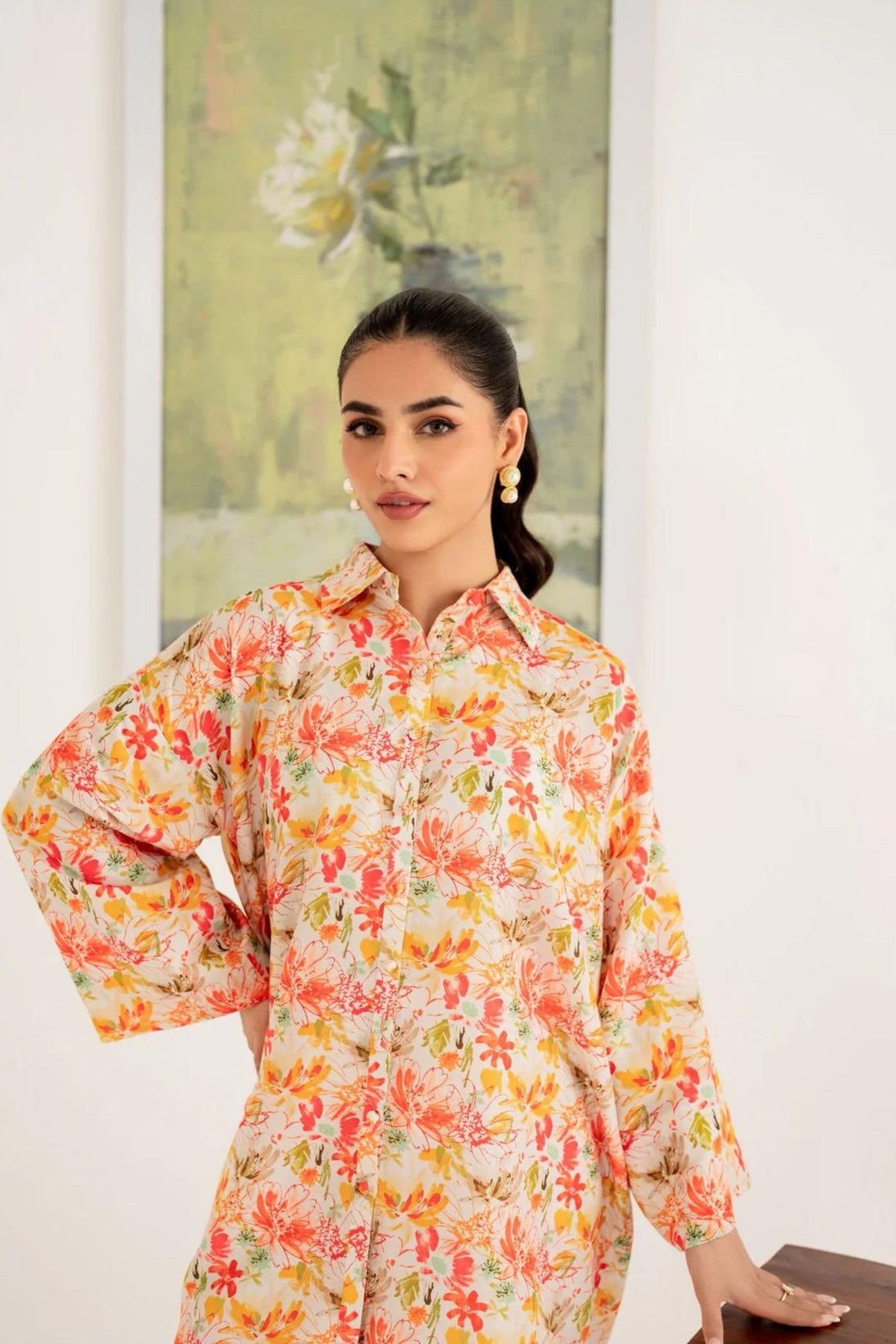 Women Readymade Lawn Co-ord Sets in UK