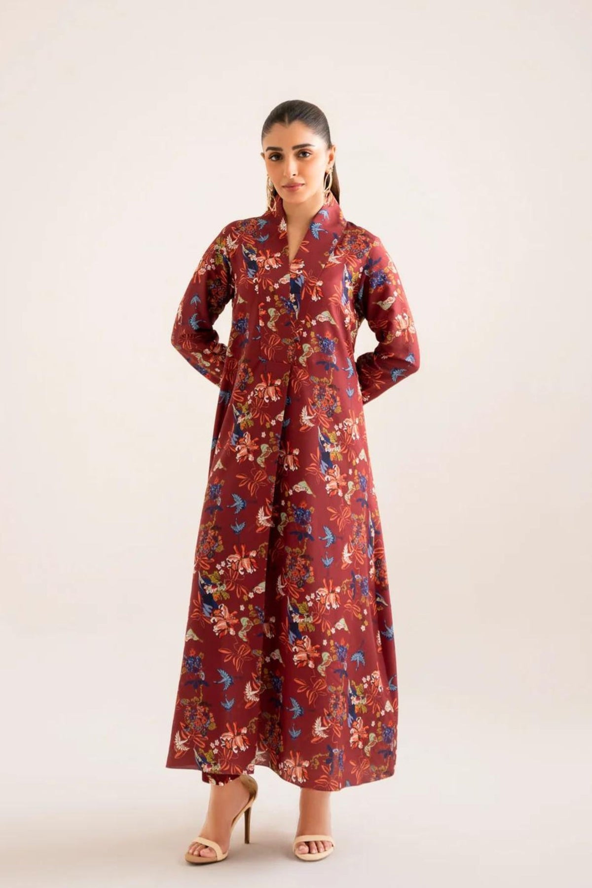 Pakistani Floral Readymade 2PC Suits