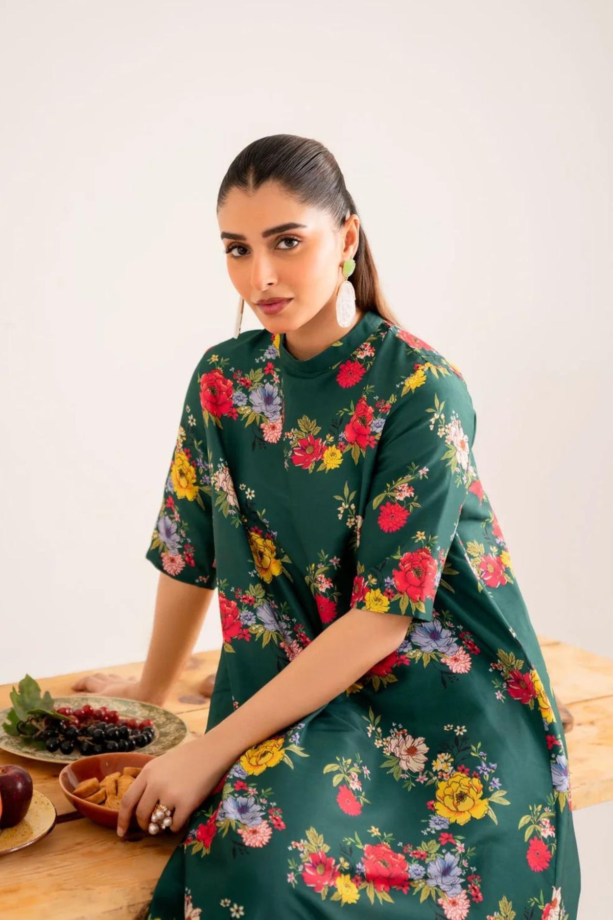 Pakistani Floral Readymade 2PC Suits