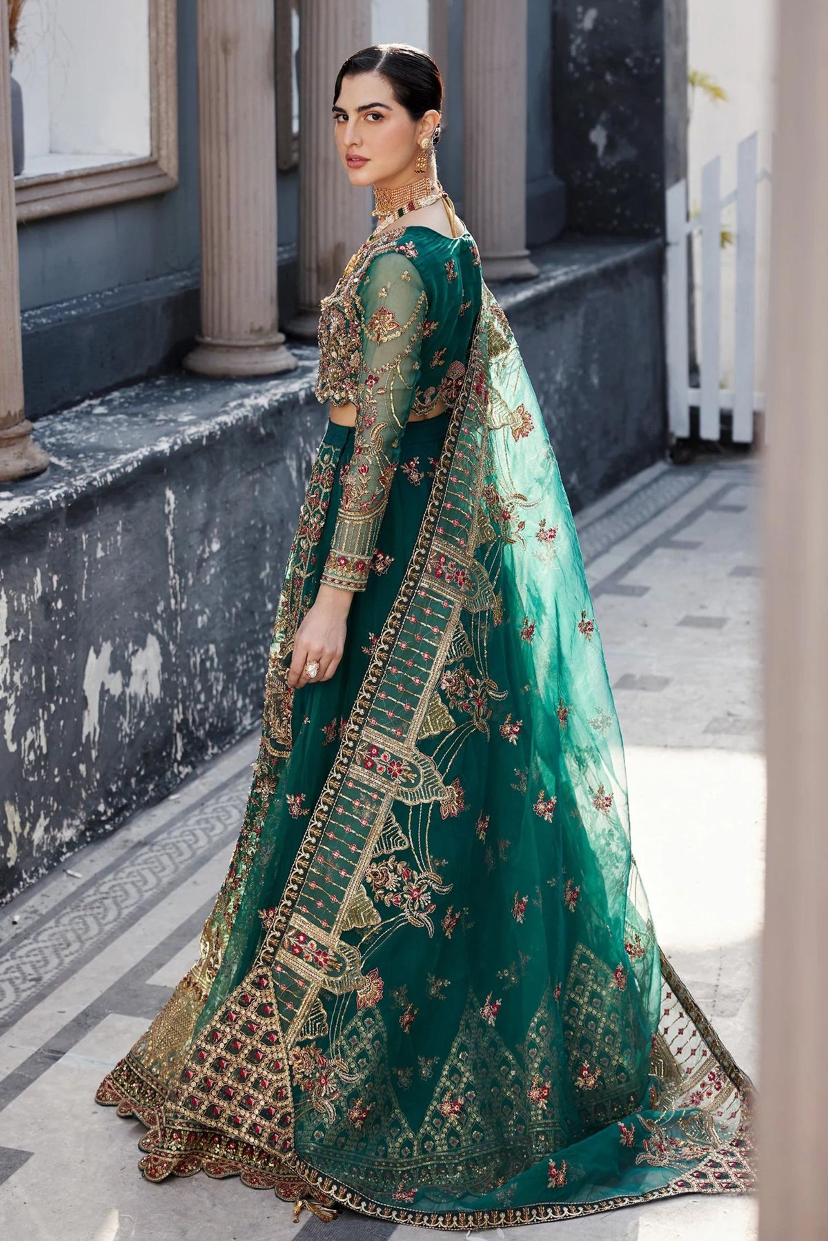 Pakistani Mehndi Night Outfit