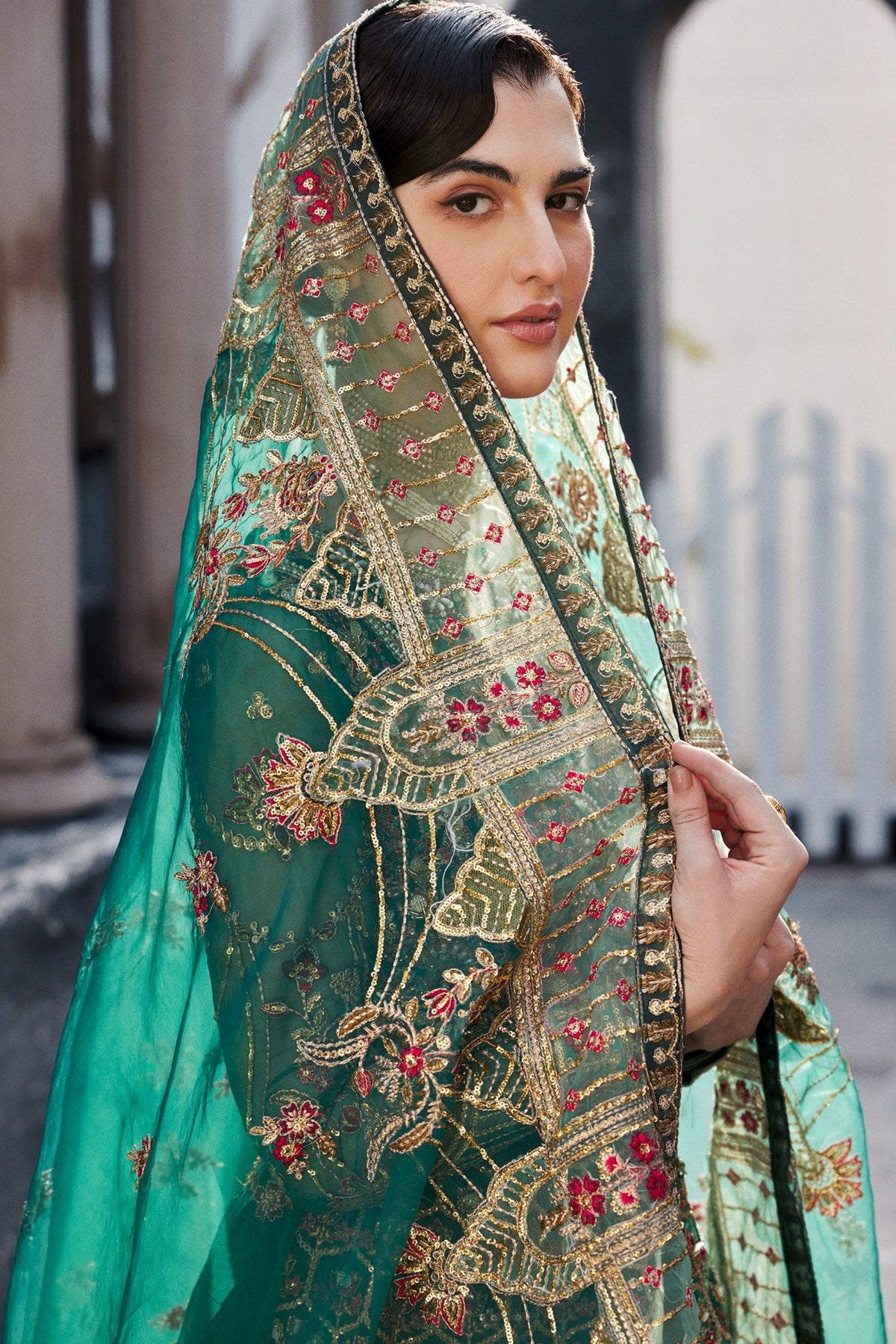 Pakistani Mehndi Night Outfit