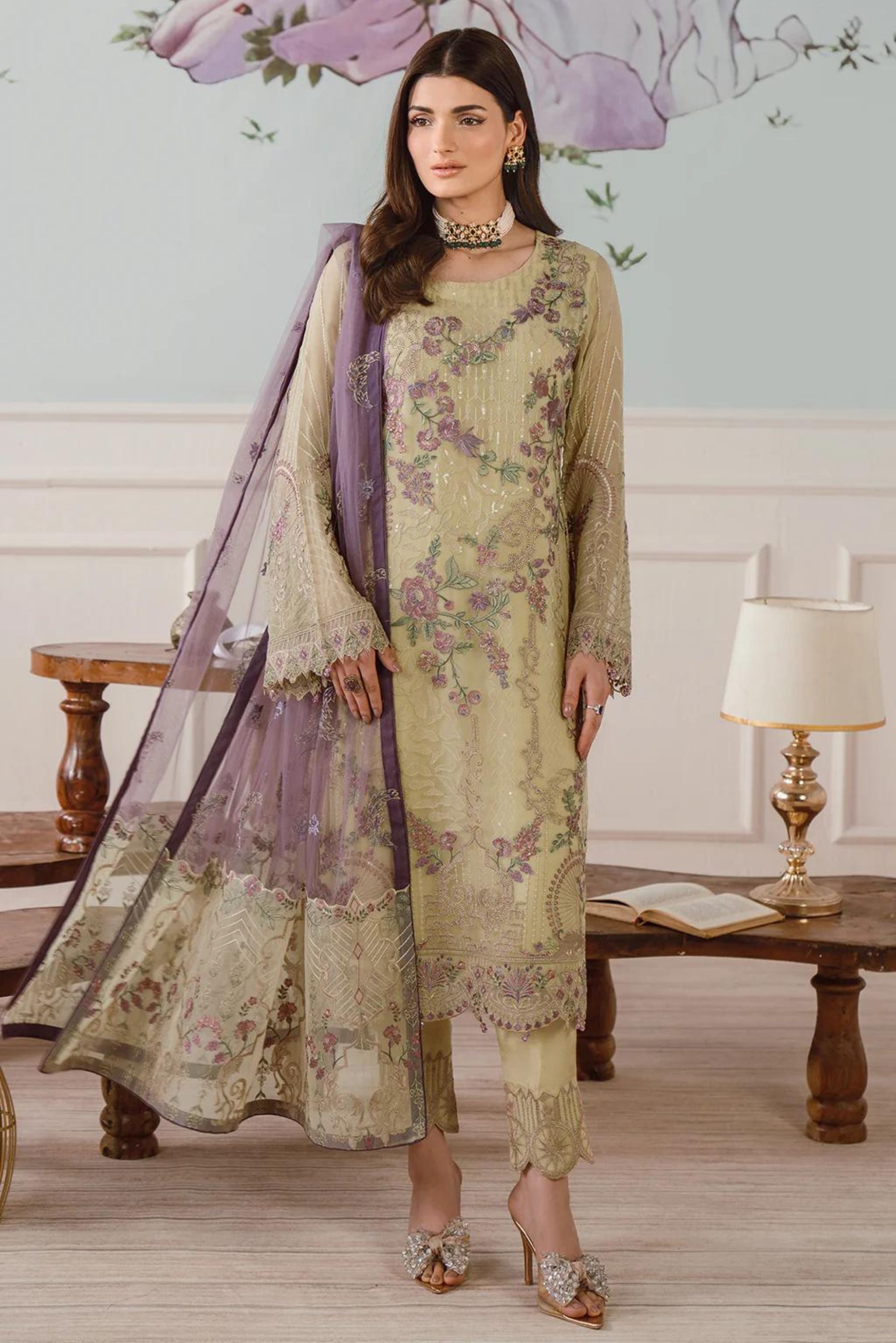 Simple Formal Wedding Wear Dresses Pakistani