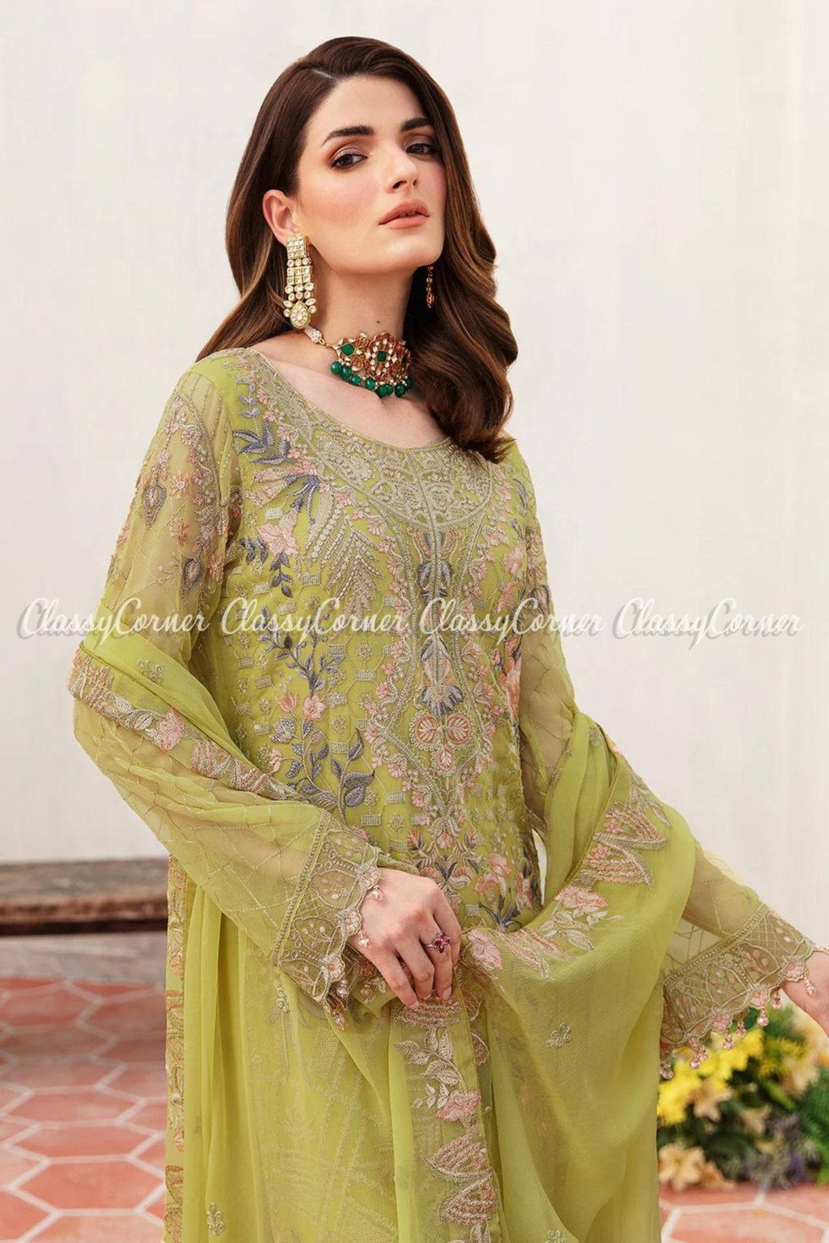 pakistani formal dress for wedding