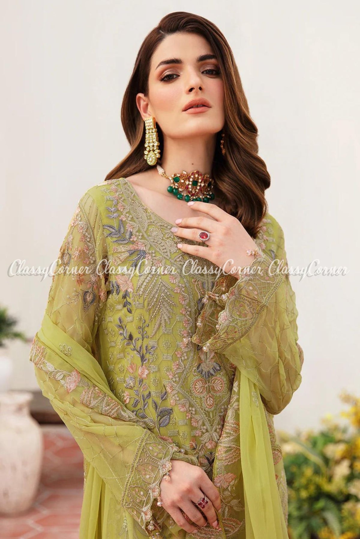 pakistani formal dress for wedding