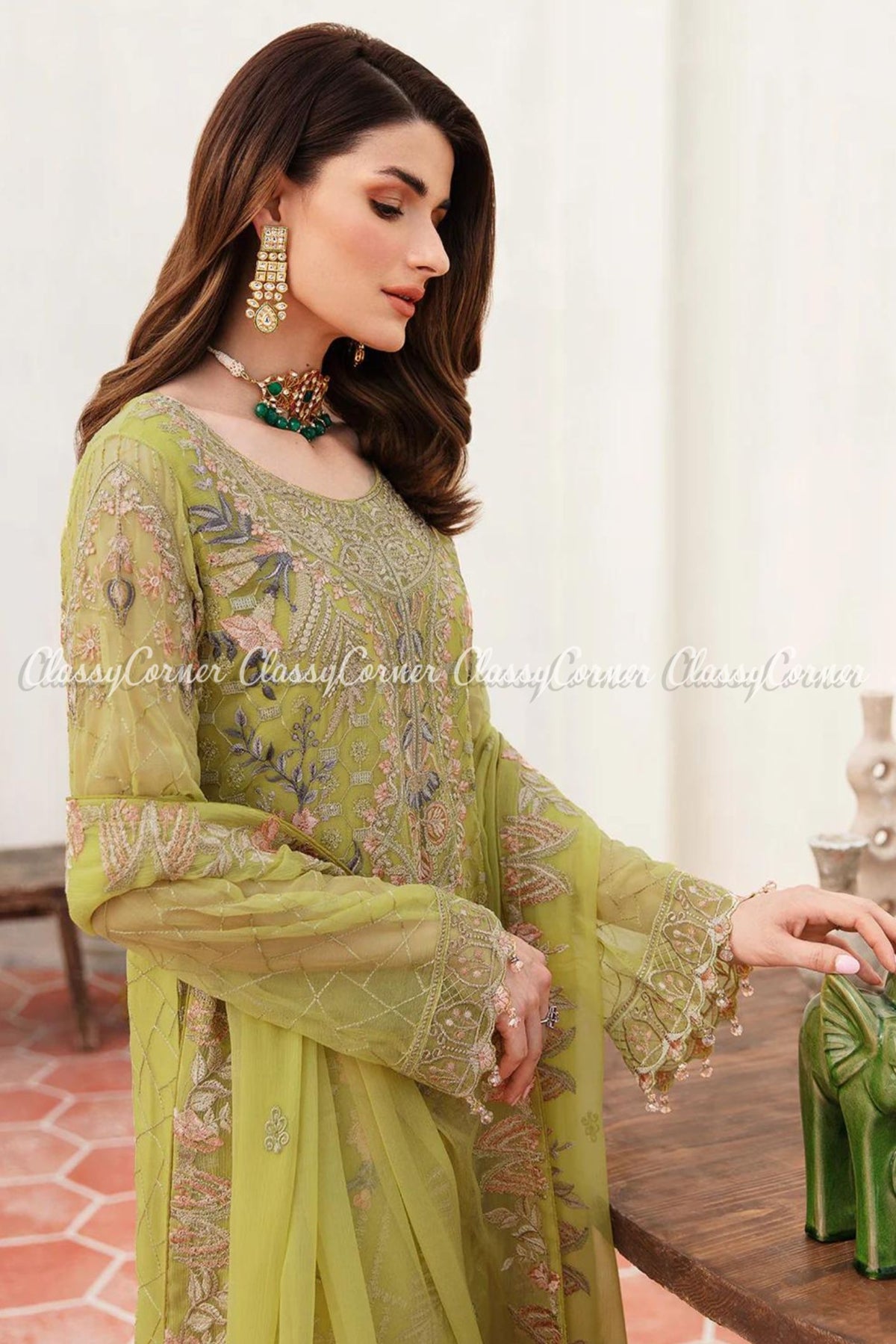 pakistani formal dress for wedding