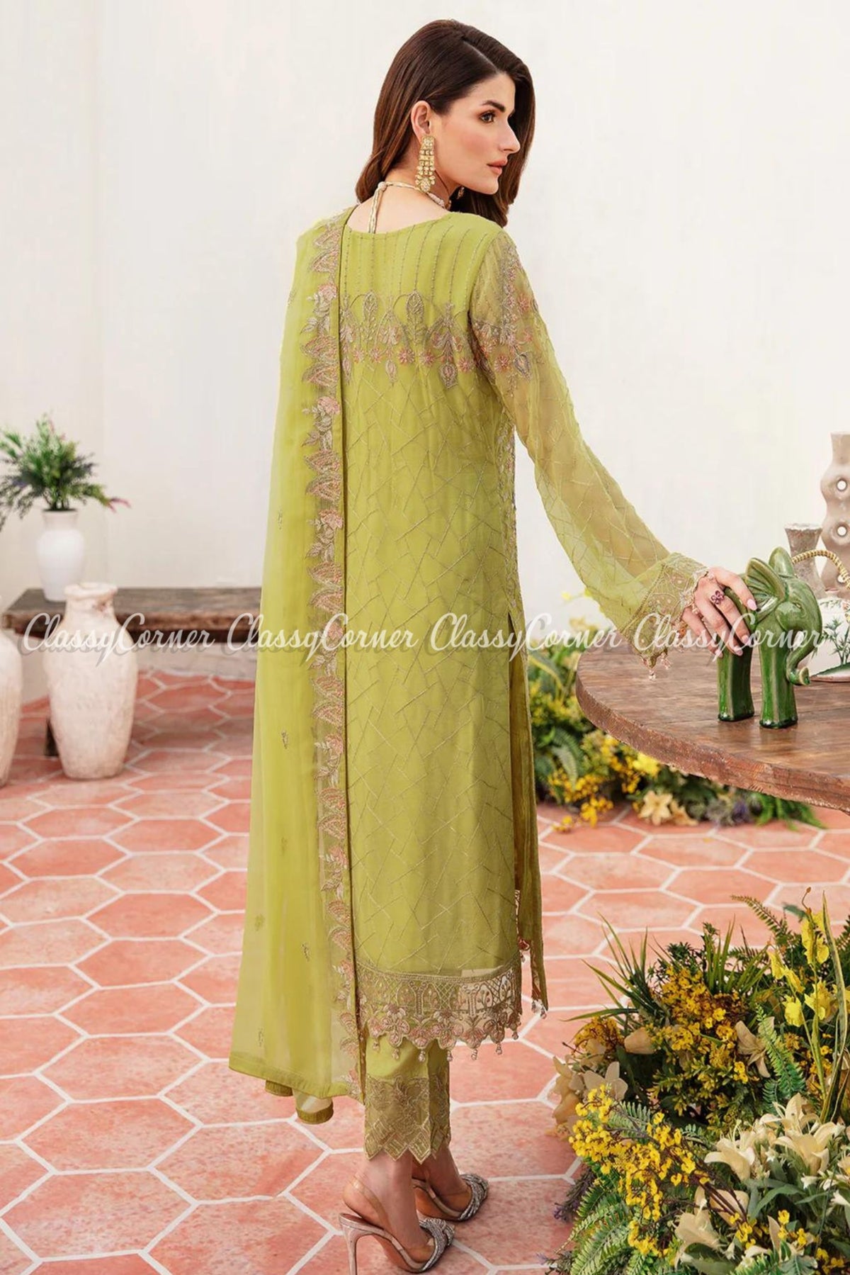 pakistani formal dress for wedding