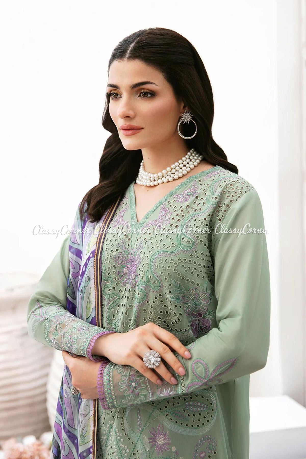 pakistani lawn suits for women