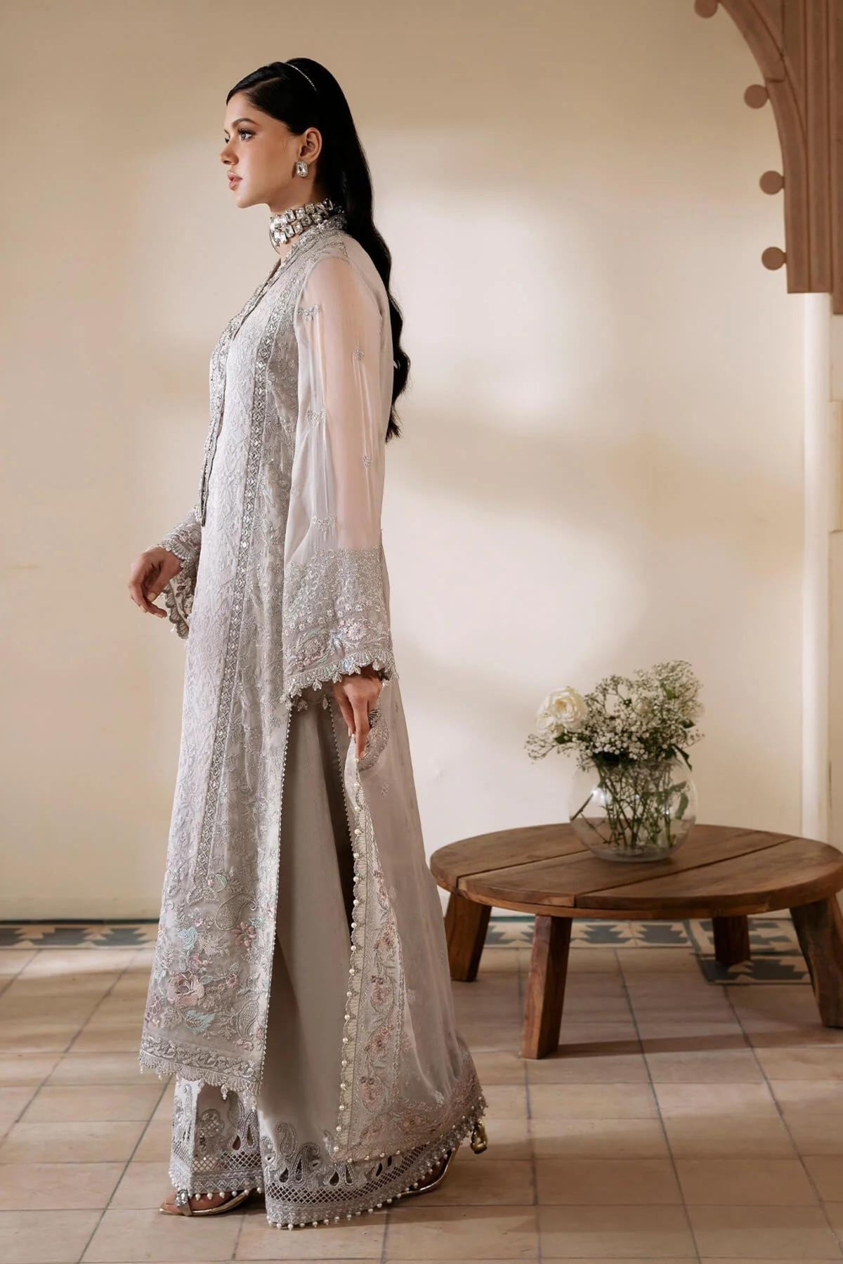 Pakistani Wedding Wear 3pc Chiffon suits