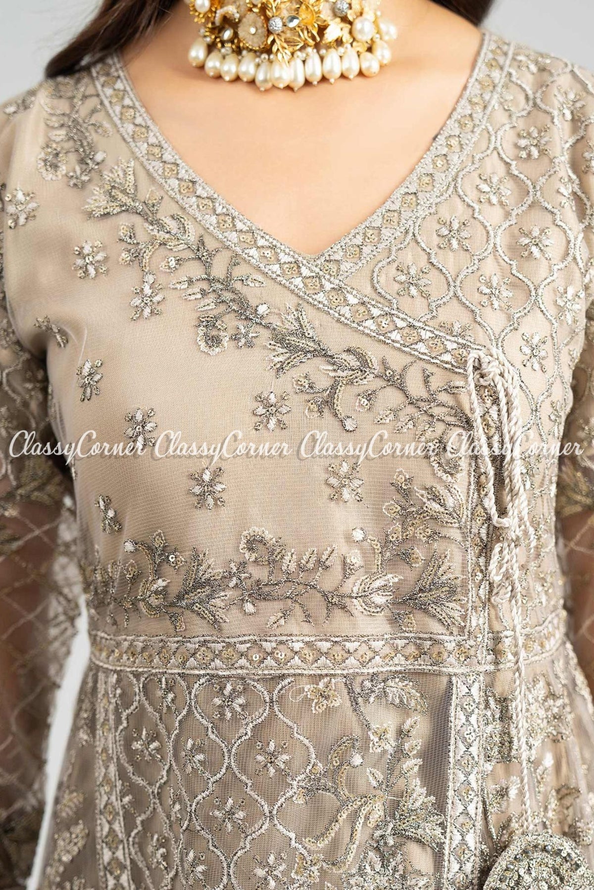 Pakistani wedding Anarkali dresses