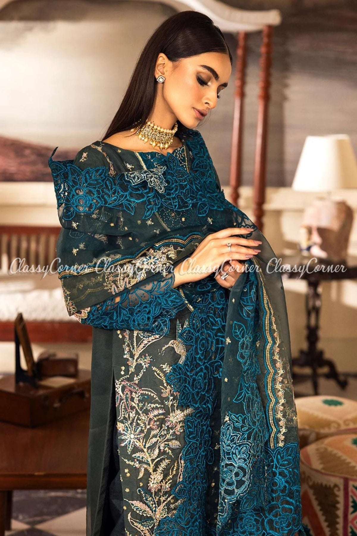 women&#39;s formal wear for pakistani wedding 