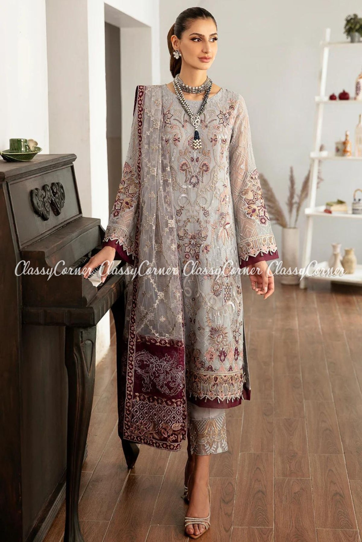 Pakistani Fancy Party Wear Suits in UK