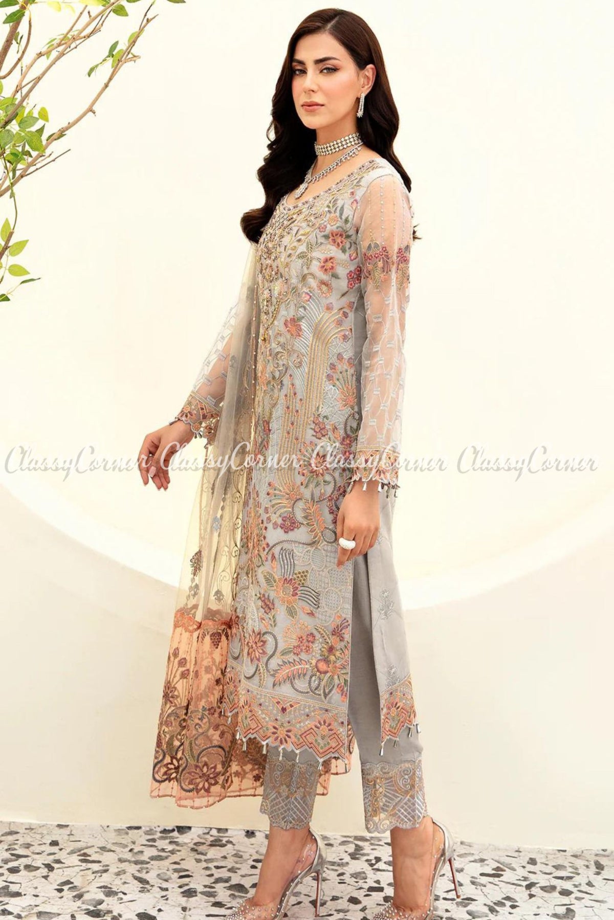 women&#39;s formal wear for pakistani wedding 