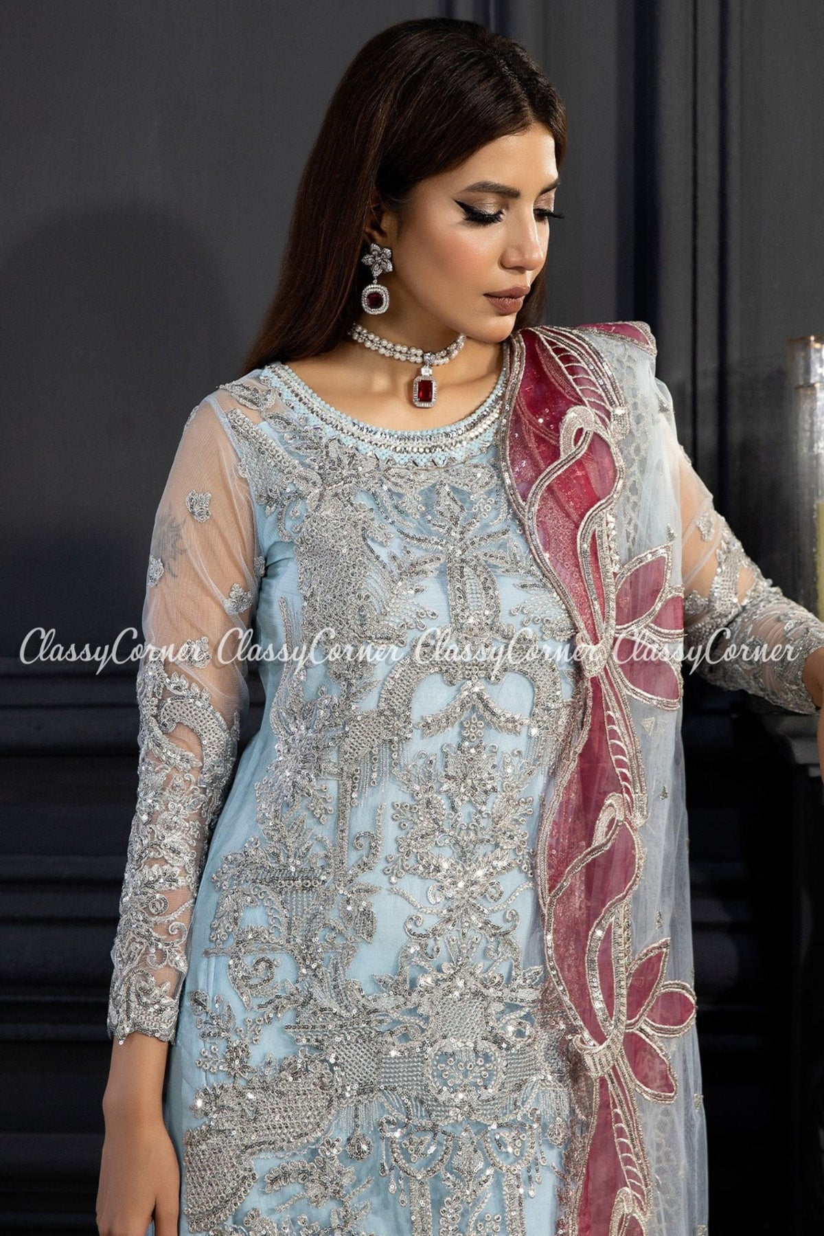 Pakistani wedding clothes for females