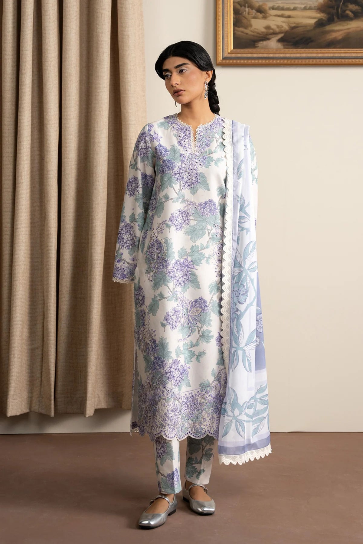 Pakistani Semi Formal Suits For Women 