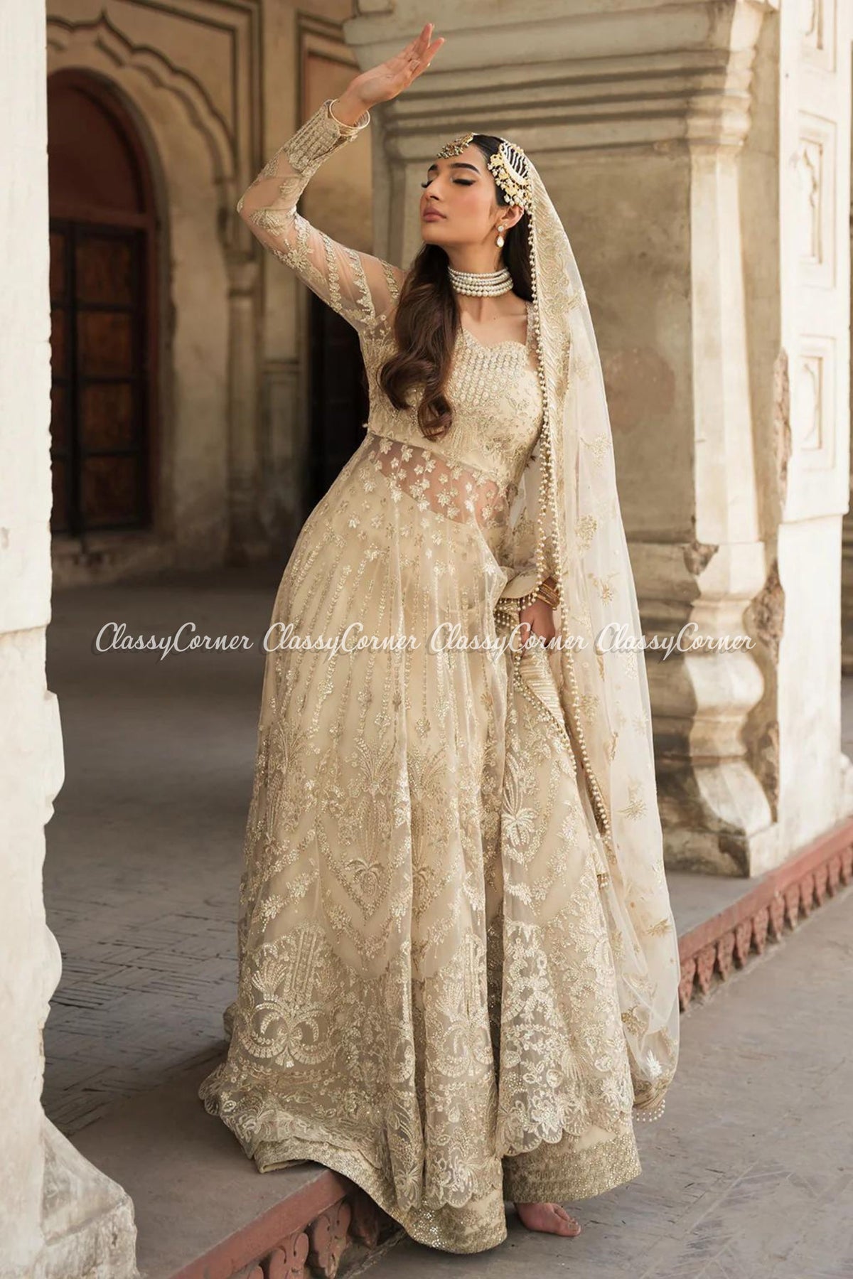 pakistani wedding wear gown