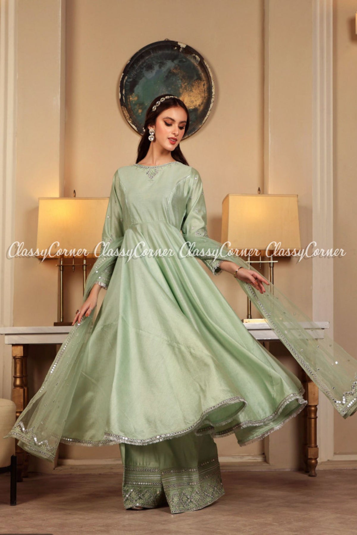 Pakistani wedding Anarkali dresses