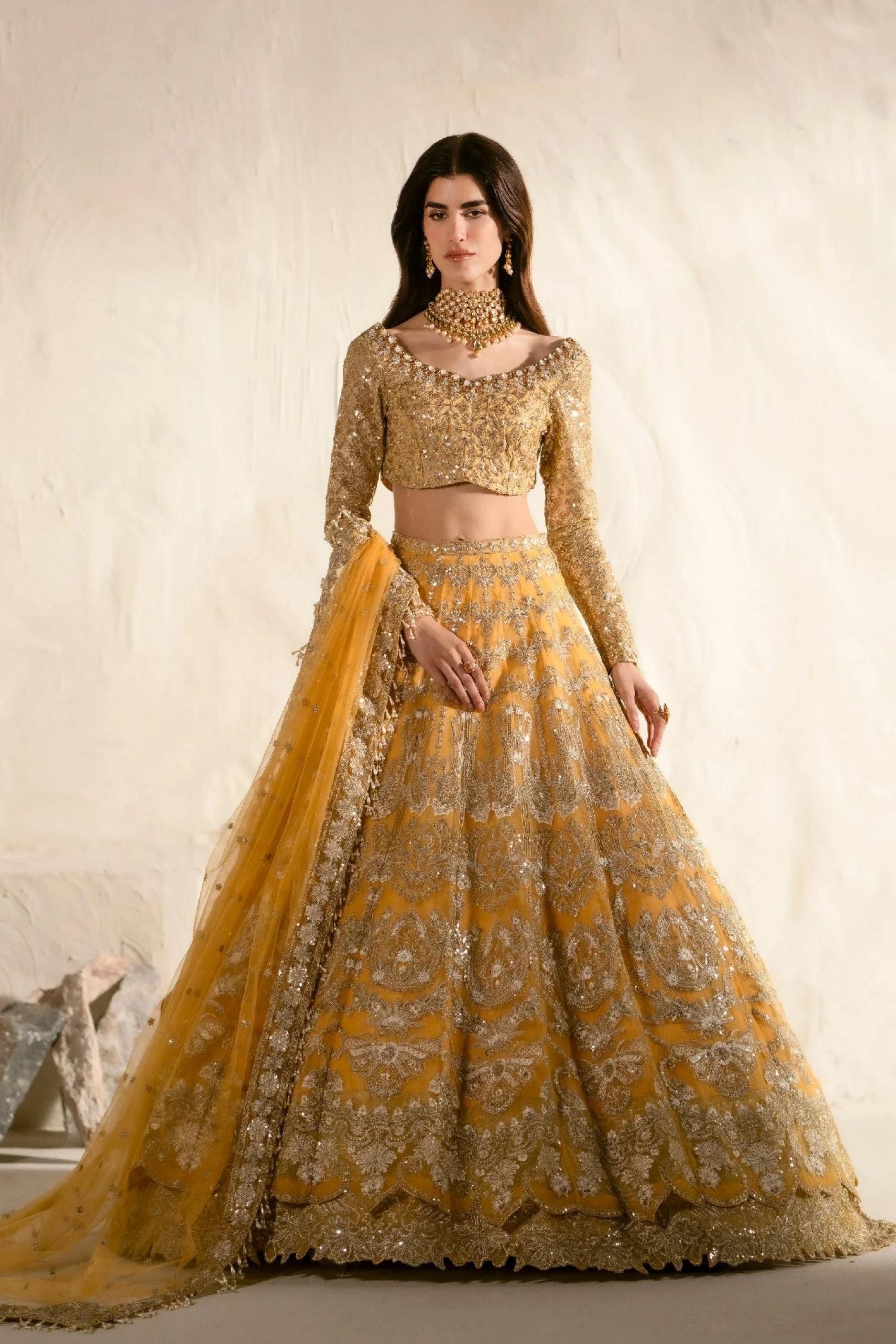 Pakistani Wedding Lehenga In UK