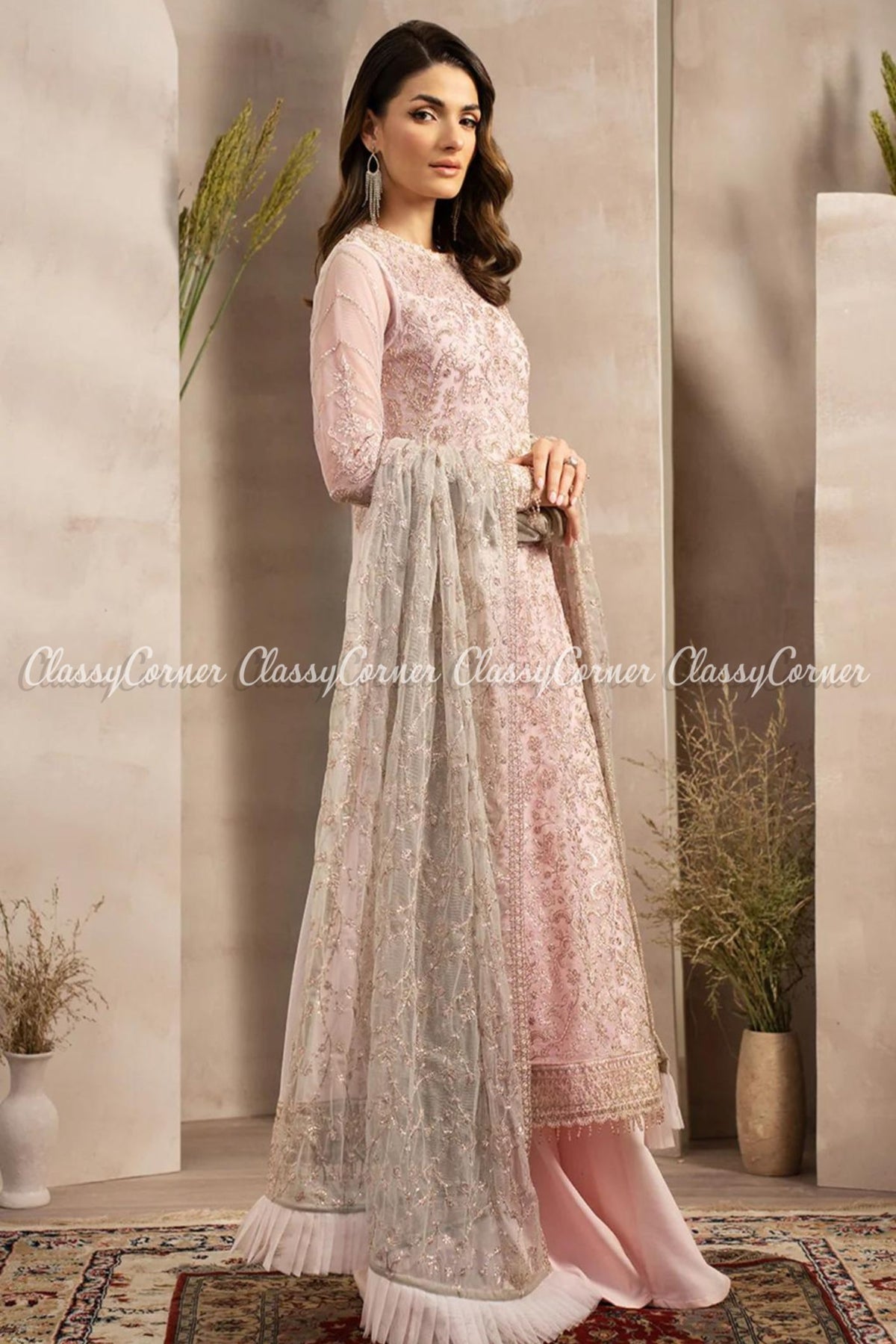 Pakistani wedding Sharara suits