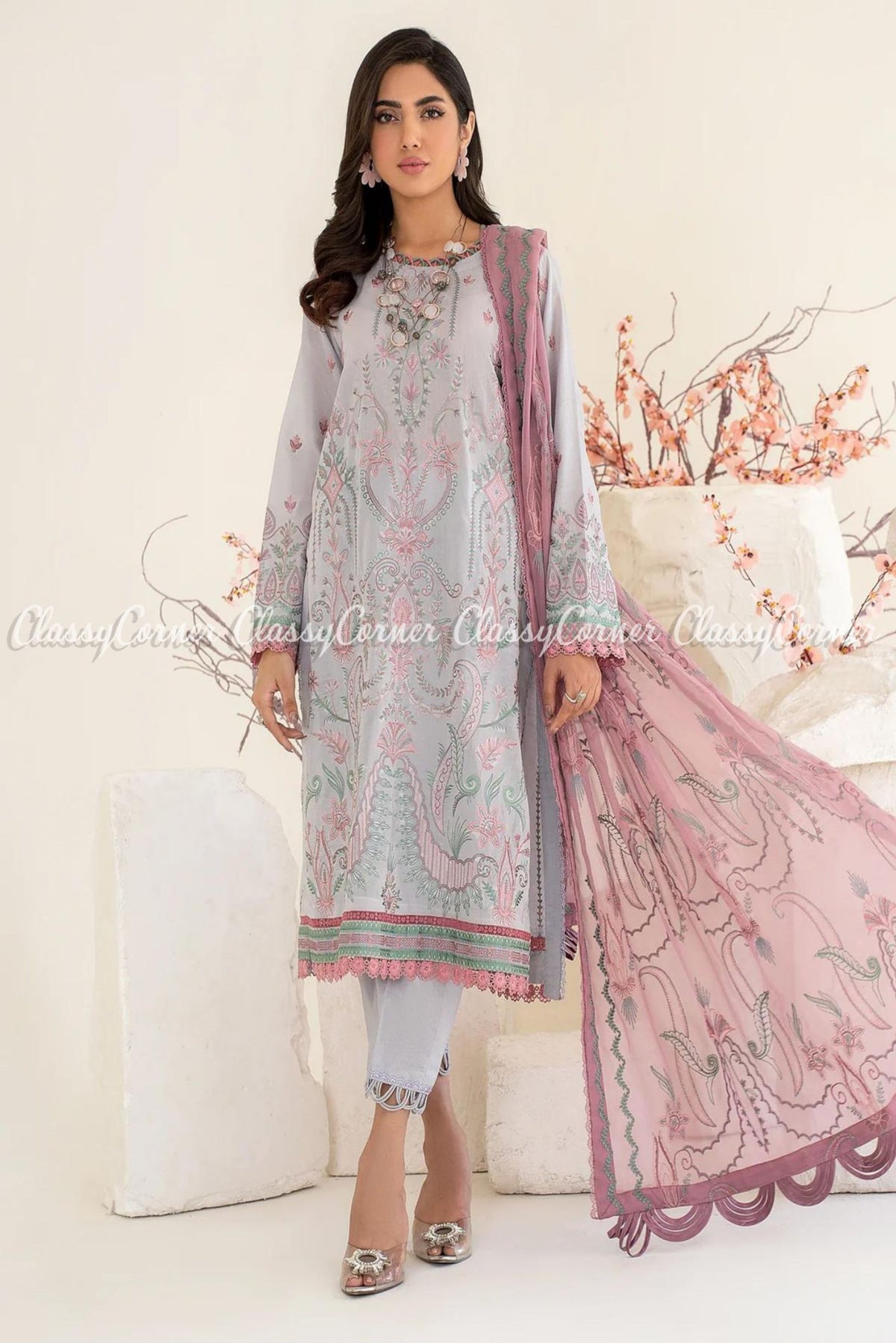 Pakistani Semi Fromal Salwar Kameez Sydney