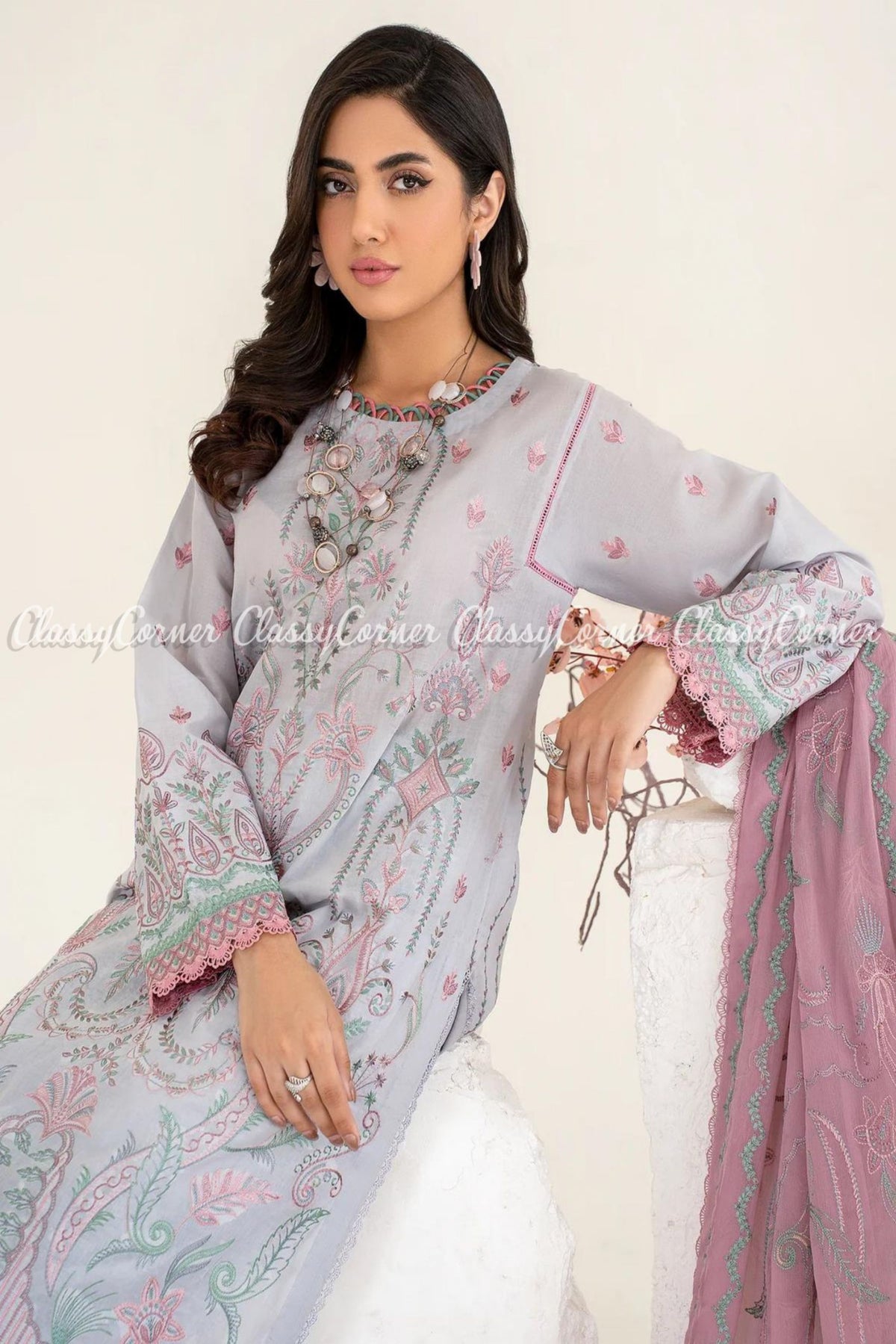 Pakistani Semi Fromal Salwar Kameez Sydney