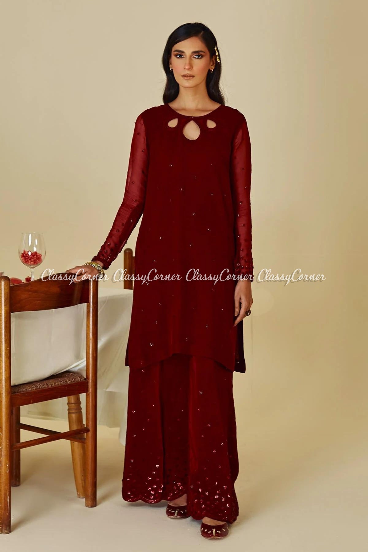 Pakistani wedding Sharara suits