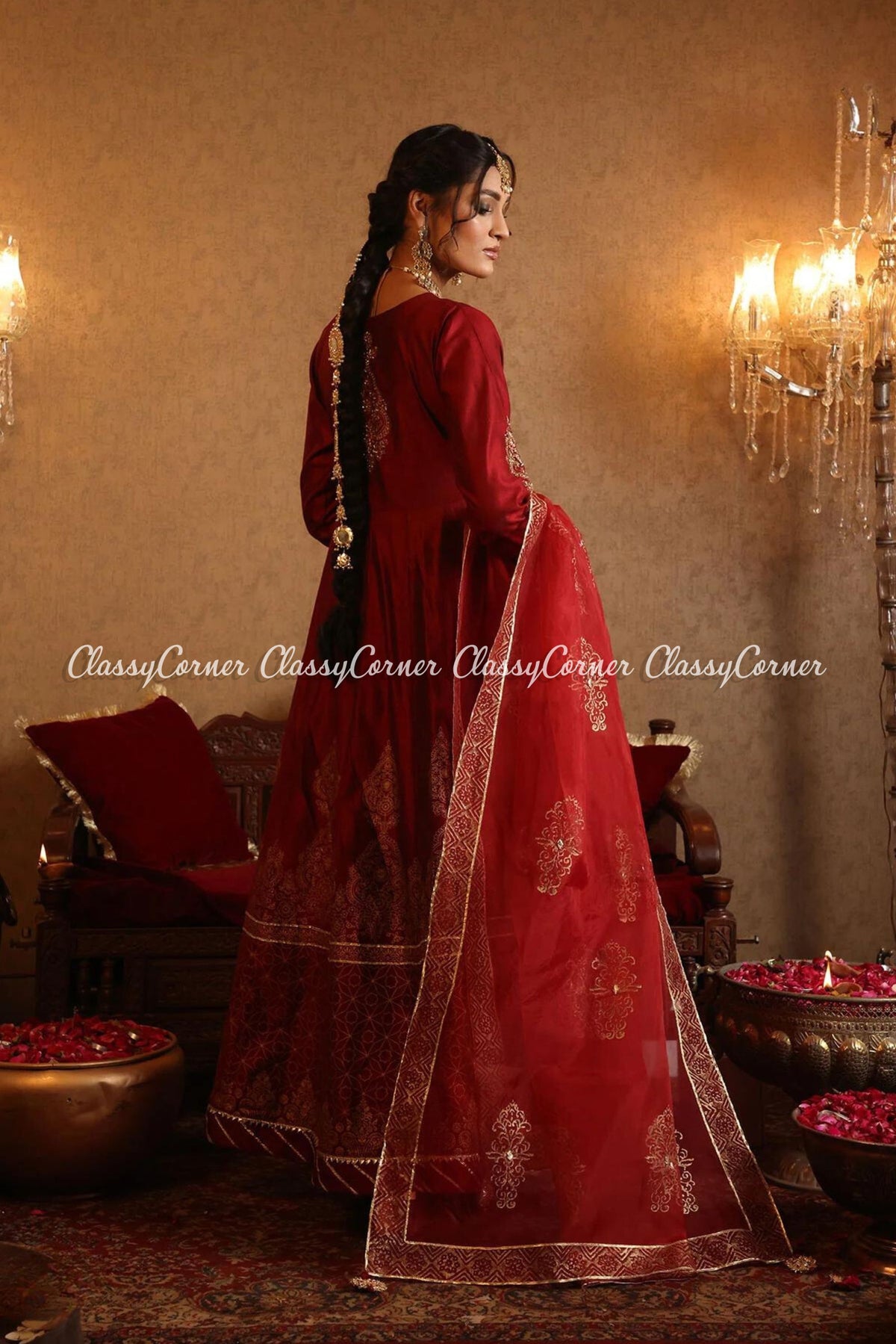 Pakistani wedding Anarkali dresses