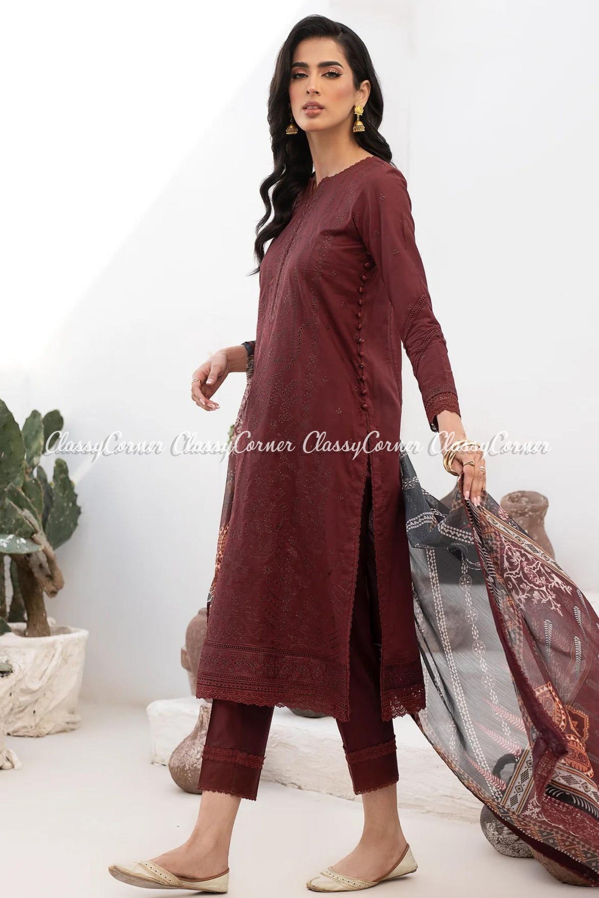 Pakistani Semi Fromal Salwar Kameez Sydney