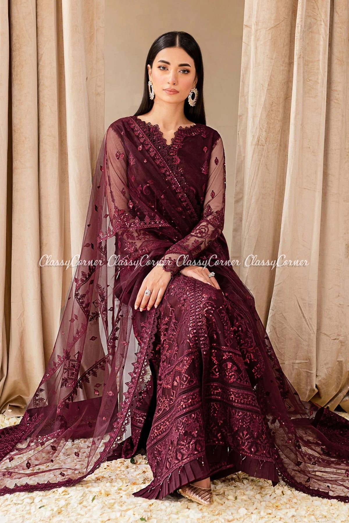 pakistani wedding suits for women