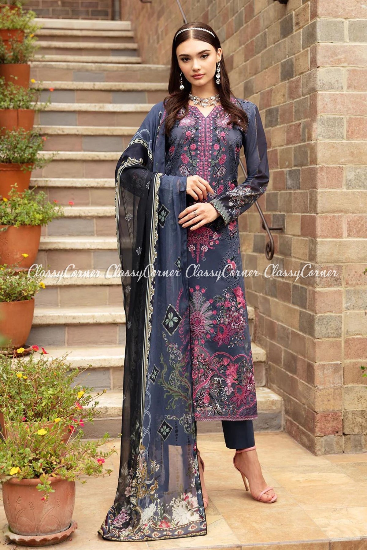 Pakistani lawn suits