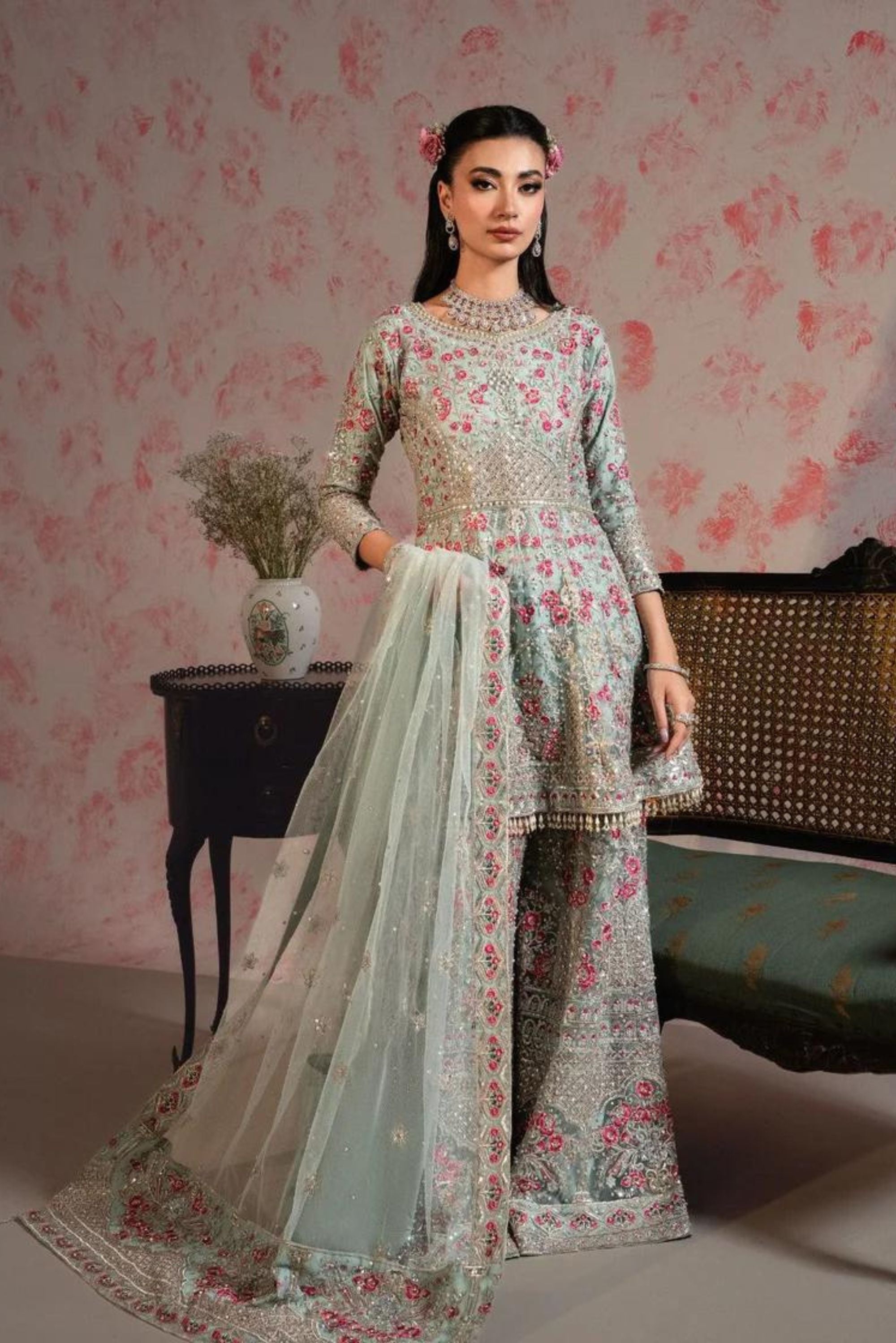 Pakistani Wedding Sharara Suits