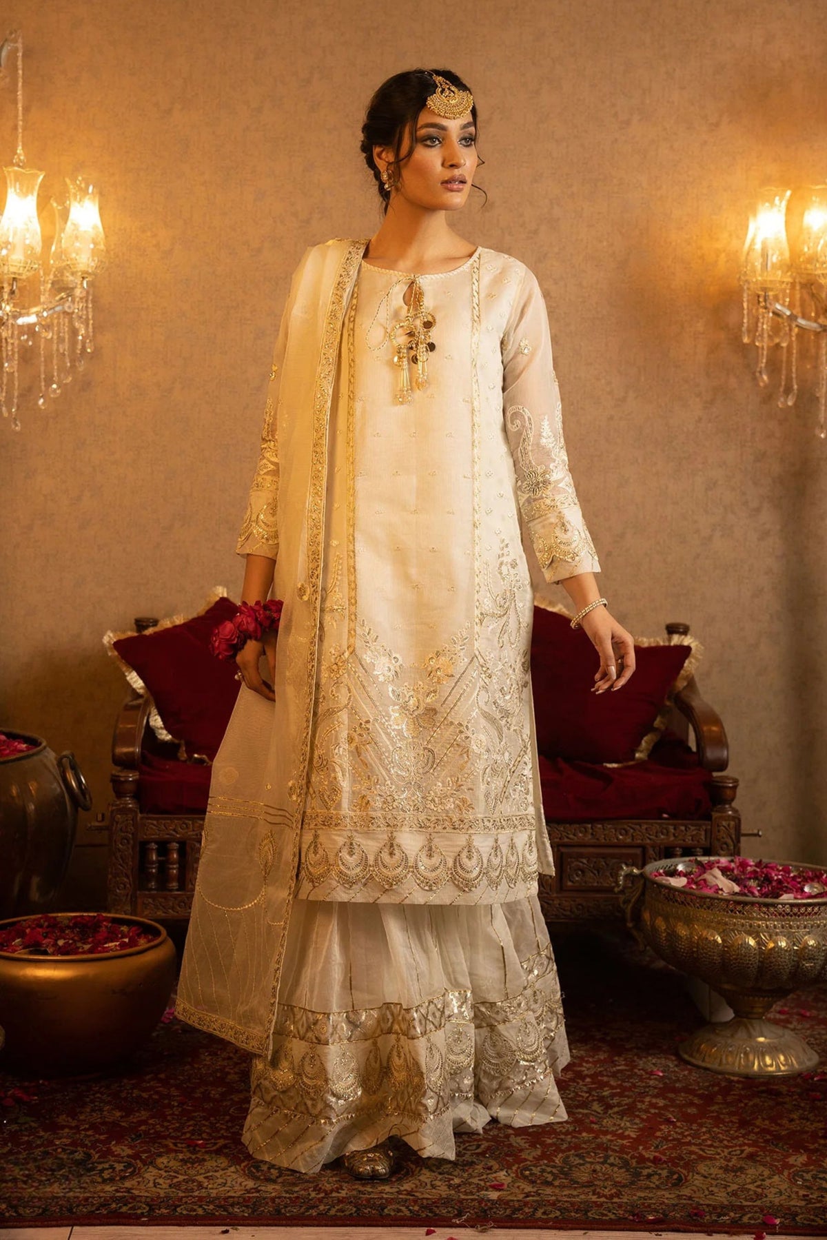 Women&#39;s Pakistani Wedding Gharara