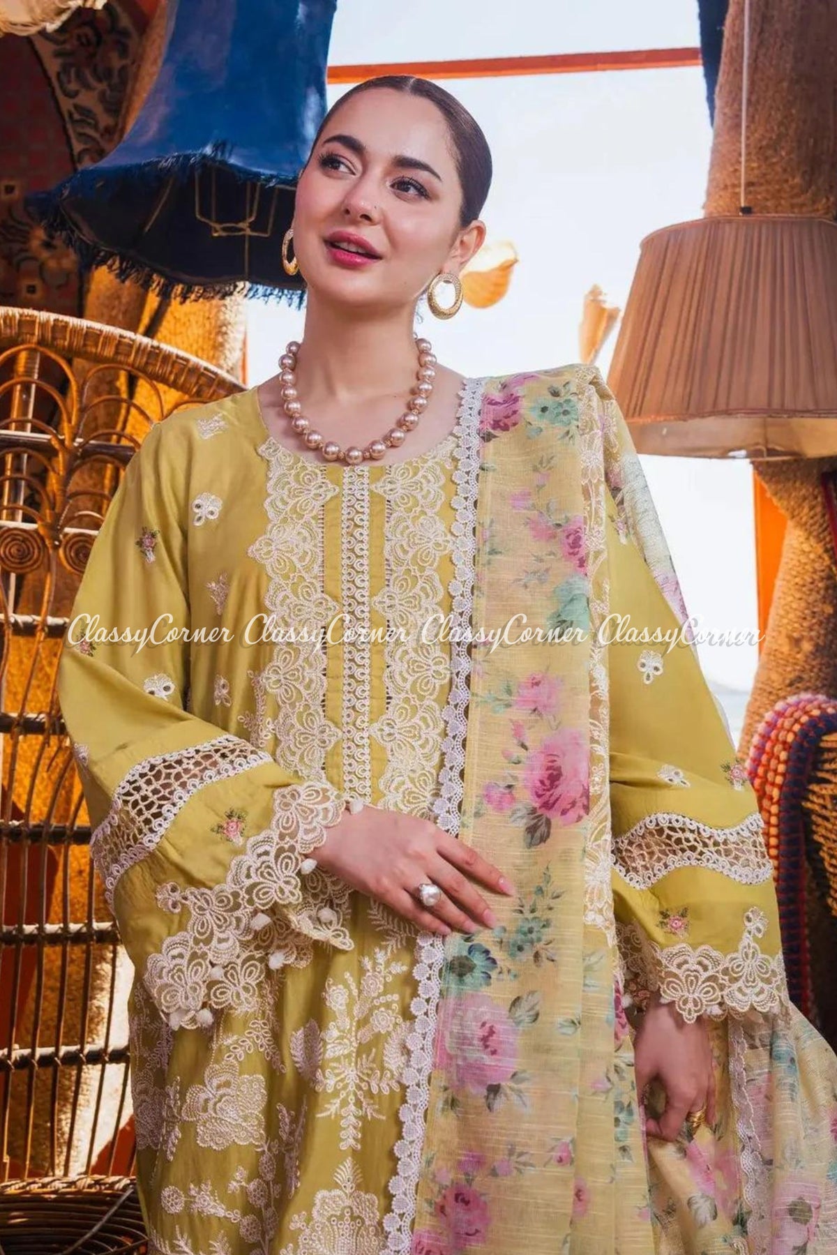 Latest pakistani Lawn Eid Suits