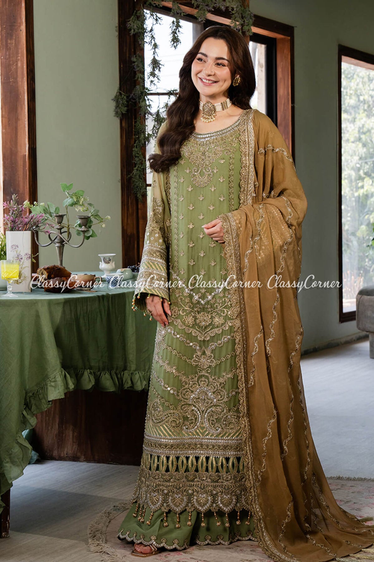 Pakistani Chiffon Suits for weddings