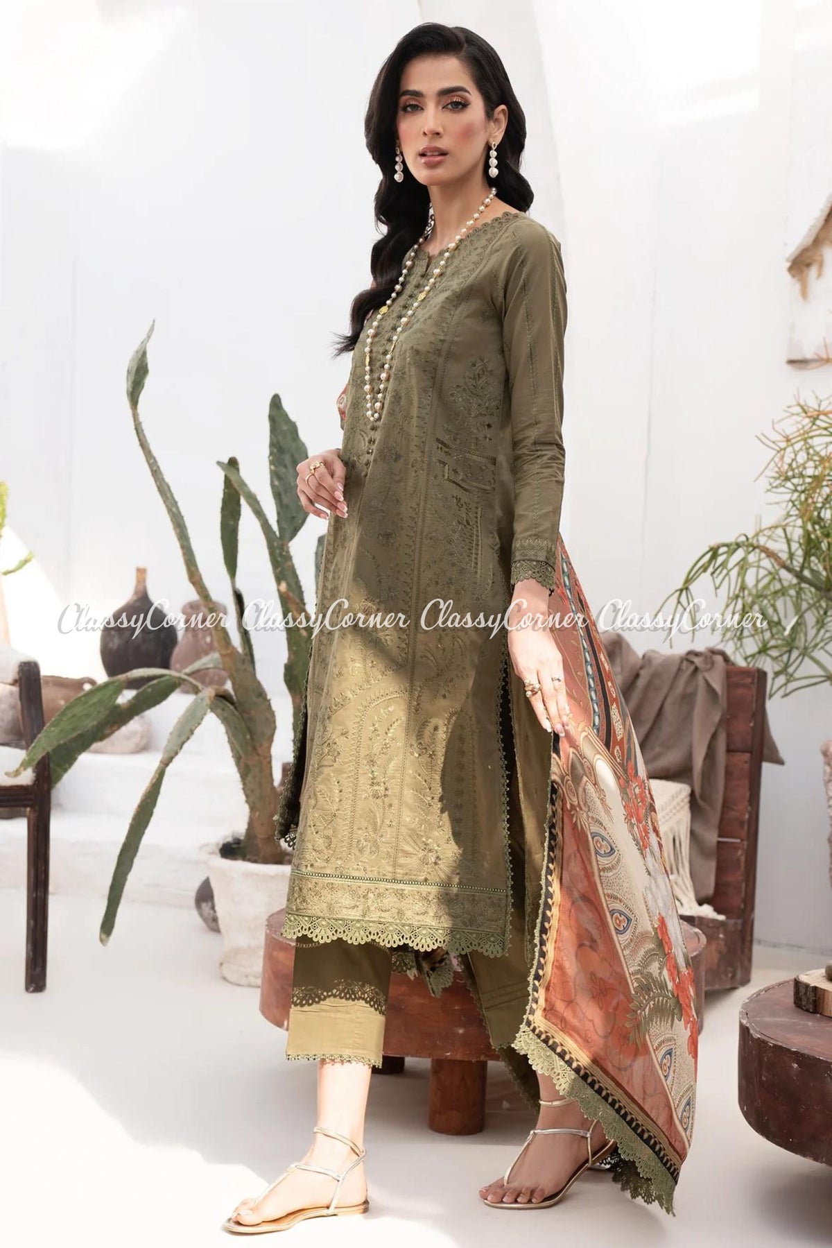 Pakistani Semi Fromal Salwar Kameez Sydney