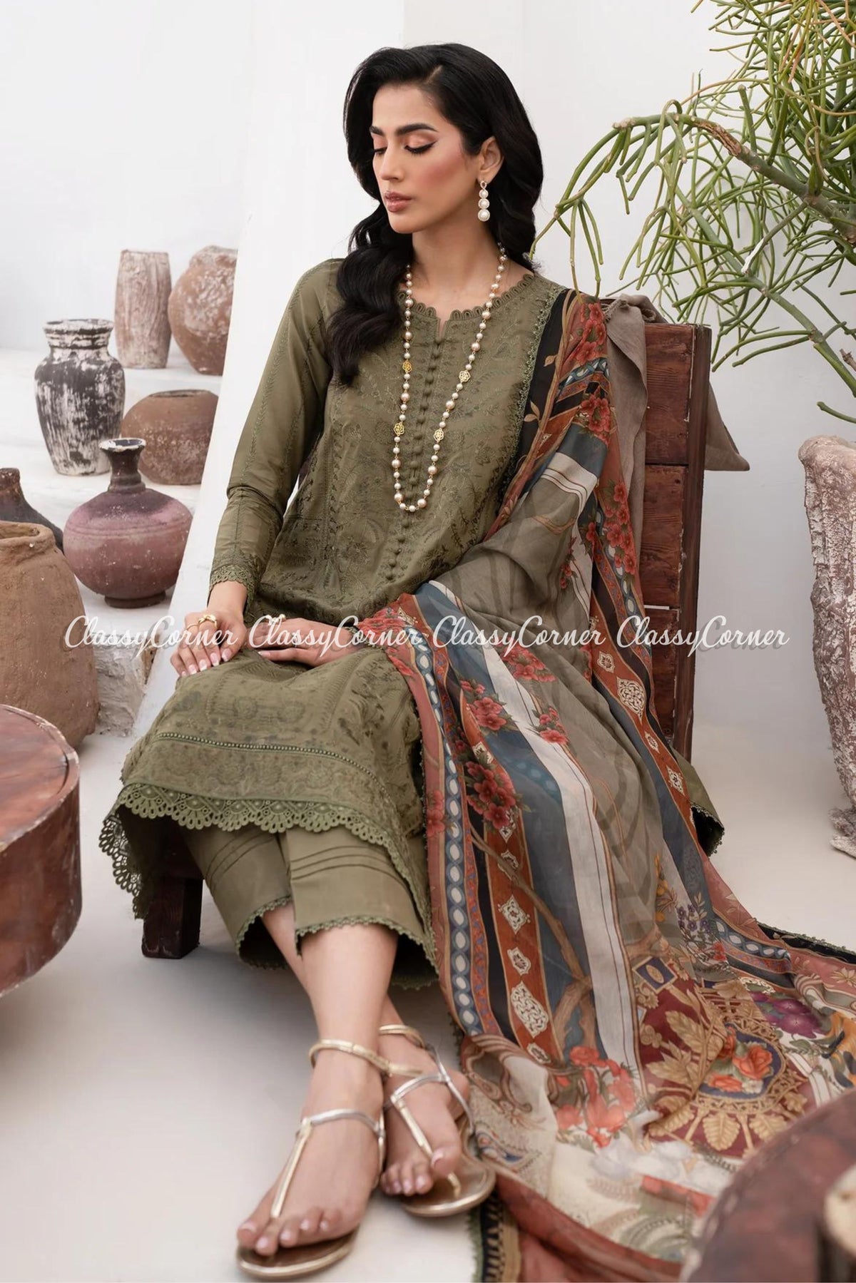 Pakistani Semi Fromal Salwar Kameez Sydney