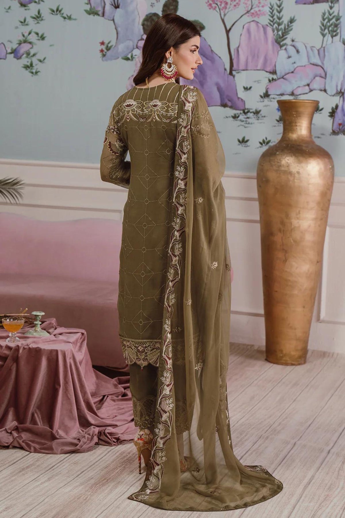 Traditional Pakistani Wedding Formal Clothing