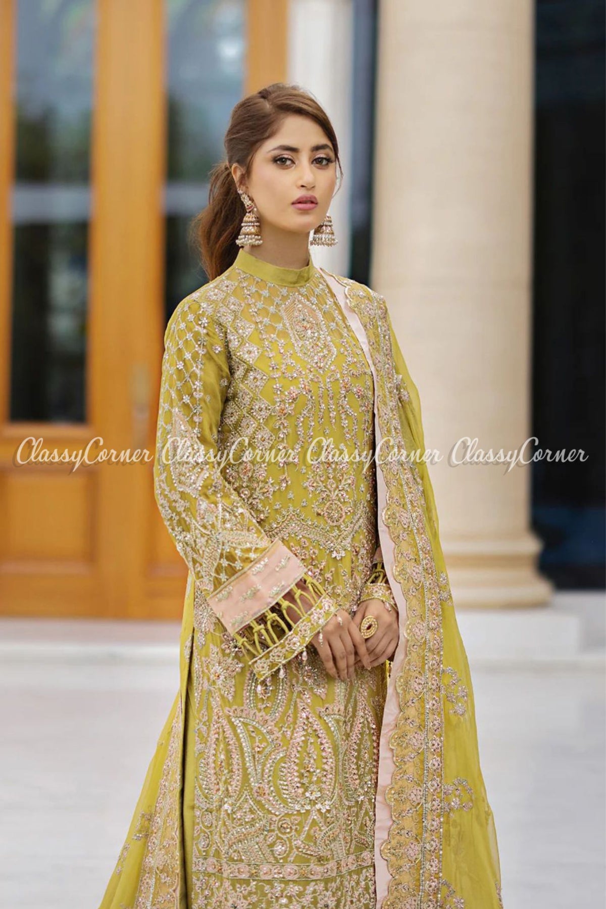 party dress for pakistani wedding