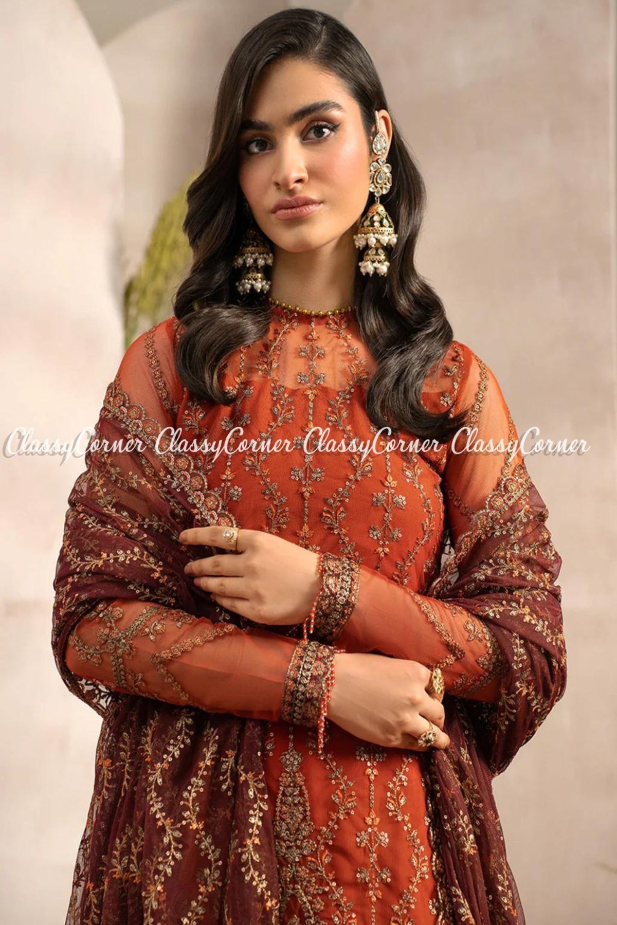 Pakistani wedding Gharara