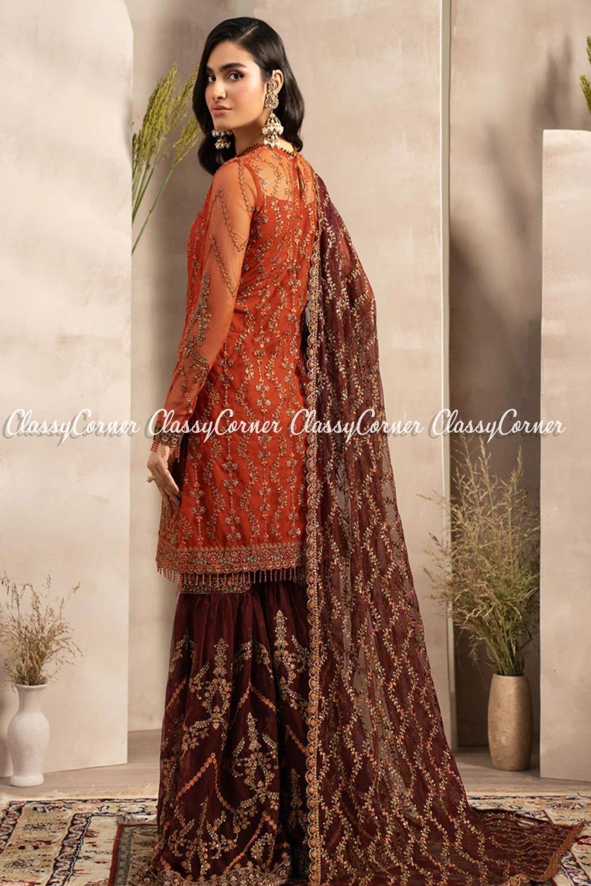 Pakistani wedding Gharara