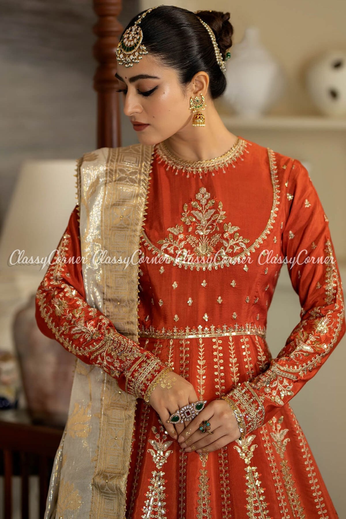 pakistani wedding gown