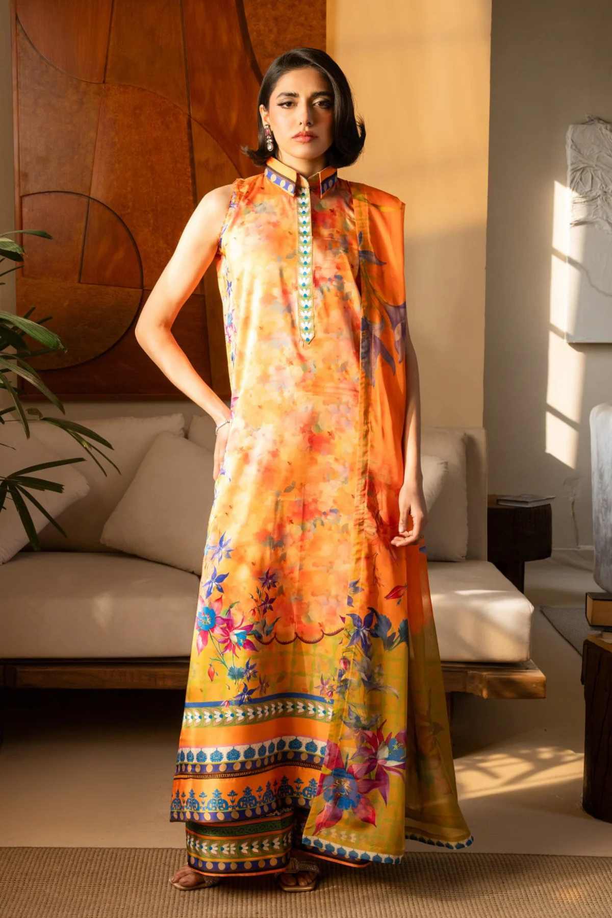 Pakistani formal wear to attend wedding